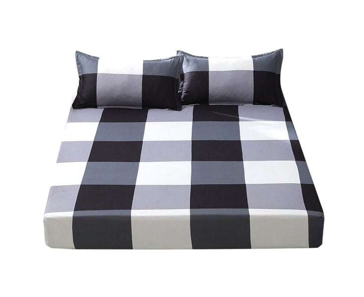 Comfortable Fitted Sheet Non-slip Bed Sheet Mattress Protective Cover Pillowc Carousel 1