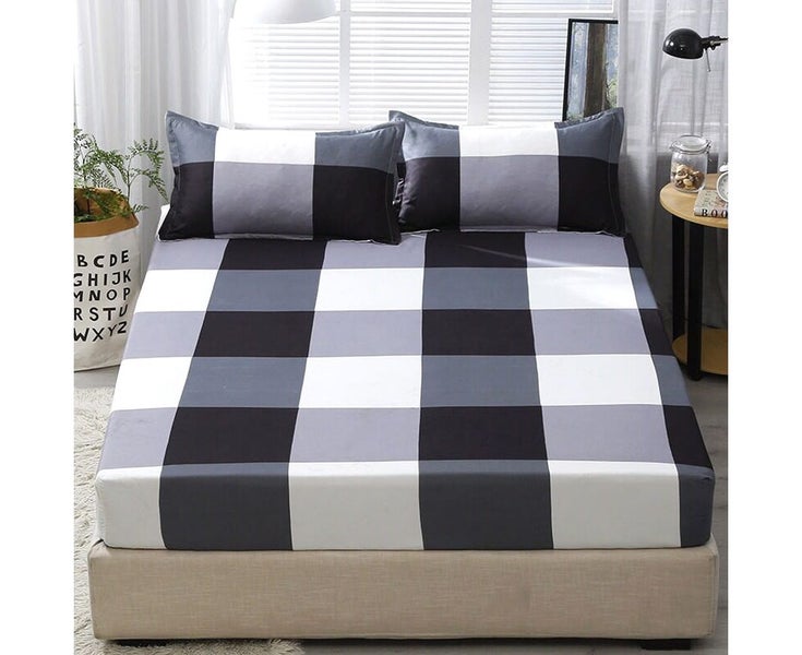 Comfortable Fitted Sheet Non-slip Bed Sheet Mattress Protective Cover Pillowc Carousel 2