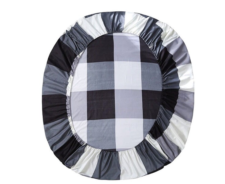 Comfortable Fitted Sheet Non-slip Bed Sheet Mattress Protective Cover Pillowc Carousel 5