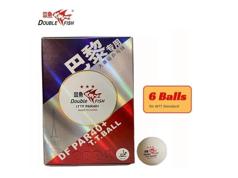 Original Double Fish DF PAR40 Ping Pong Balls 3 Stars Professional Table Tennis Carousel 1