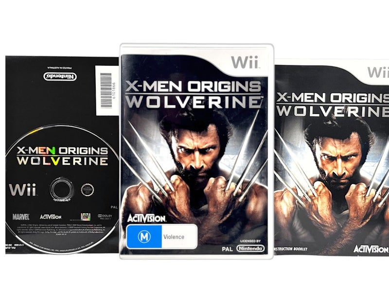 Marvel X-MEN ORIGINS WOLVERINE (Wii) *MINT COMPLETE* Carousel 1