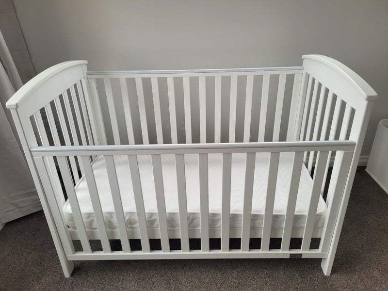 Cot and Cot Mattress Set Carousel 1