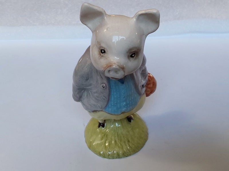 Beswick Beatrix Potter " Pigling Bland " ceramic figurine Carousel 1