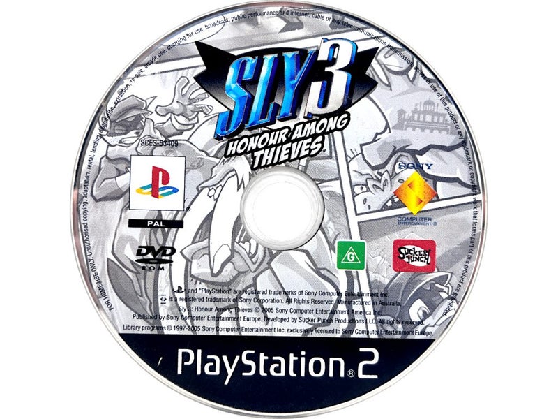 SLY 3: Honour Among Thieves (PS2 - PAL) *GAME ONLY, No Case* Carousel 1