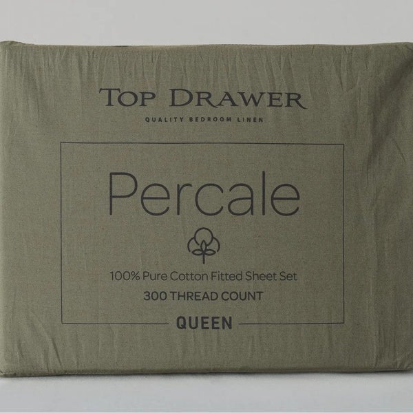 300TC Percale Sheet Set by Top Drawer Carousel 4