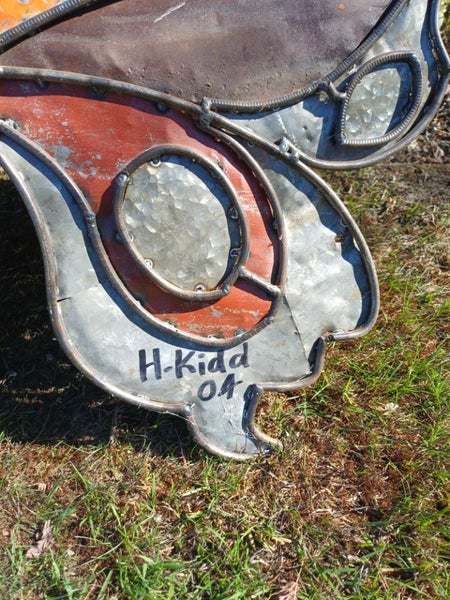 Metal garden Sculpture Carousel 1