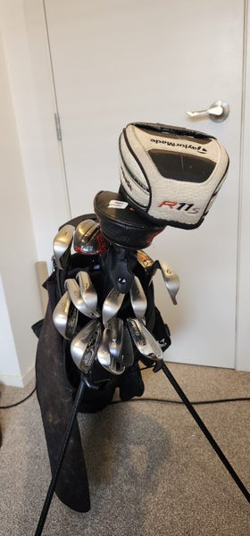 Full Mens Mixed Set Golf Clubs - Taylormade, Ping, Cleveland - Stiff Shafts63654828628097110