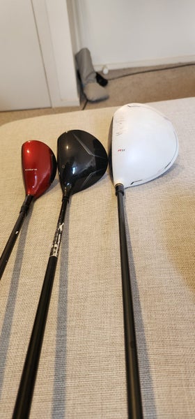 Full Mens Mixed Set Golf Clubs - Taylormade, Ping, Cleveland - Stiff Shafts63654828628097113
