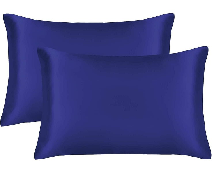 Silky Satin Pillowcase for Hair and Skin,Pillow Cases Standard Size Set of 2 Carousel 1