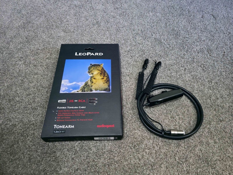 AudioQuest Leopard Tonearm Cable + 72V DBS - MSRP $1,500 Carousel 1