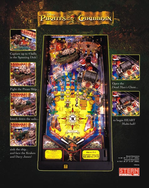 Pirates of the Caribbean (Stern, 2006) Flyer Carousel 2