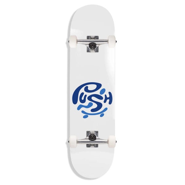 PUSH WHITEY MIRCO SKATEBOARD COMPLETE 6.5 Carousel 1
