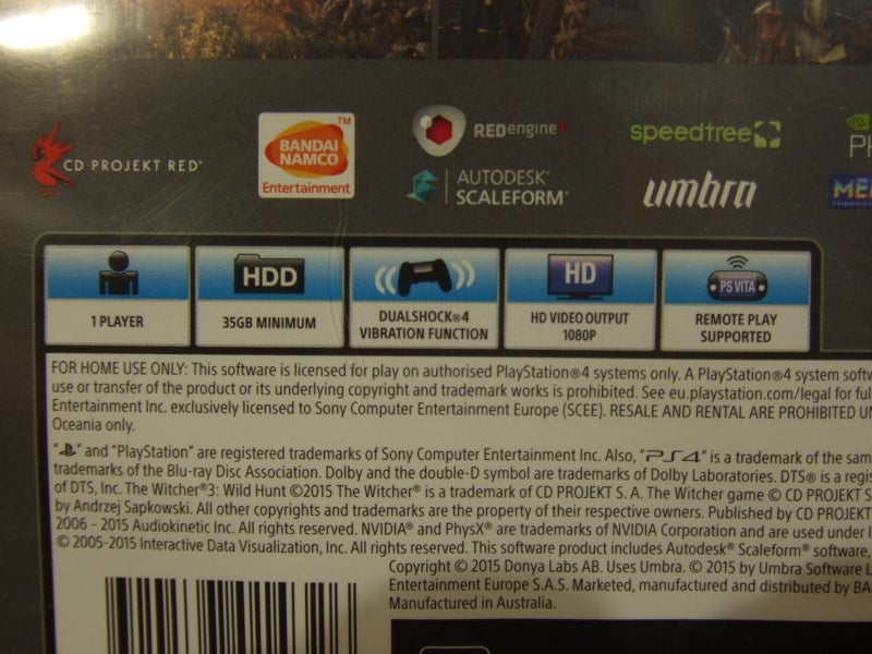 The Witcher 3: Wild Hunt - PS4 Game - LIKE NEW Carousel 4
