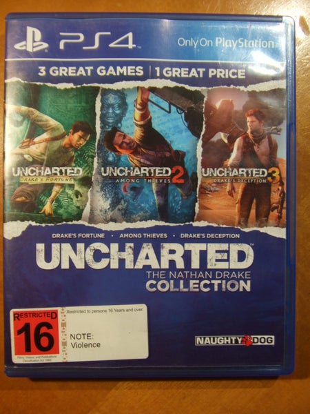 Uncharted: The Nathan Drake Collection - PS4 Game - LIKE NEW Carousel 1