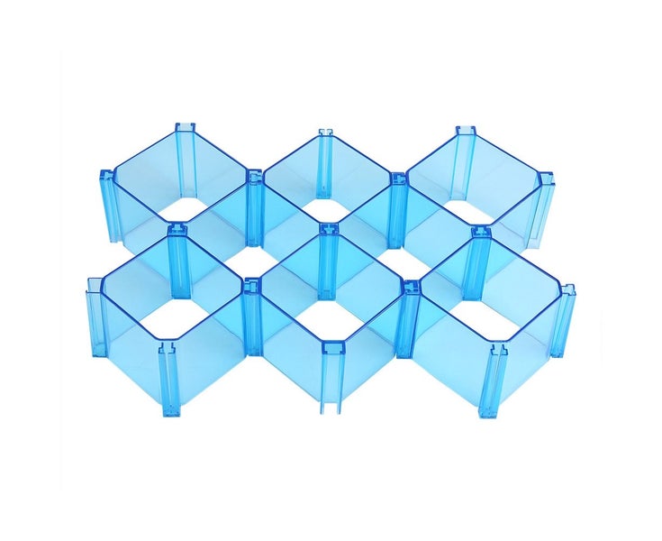 6Pcs/set Underwear Bra Socks Storage Plastic Box Organizer Case Desktop Drawe Carousel 1