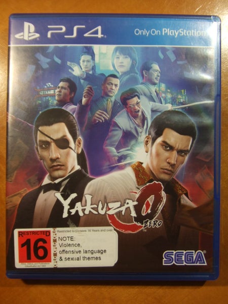 Yakuza 0 Zero - Rare PS4 Game - Excellent Condition Carousel 1