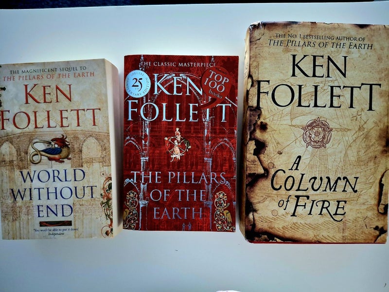 Ken Follett books Lot Carousel 3