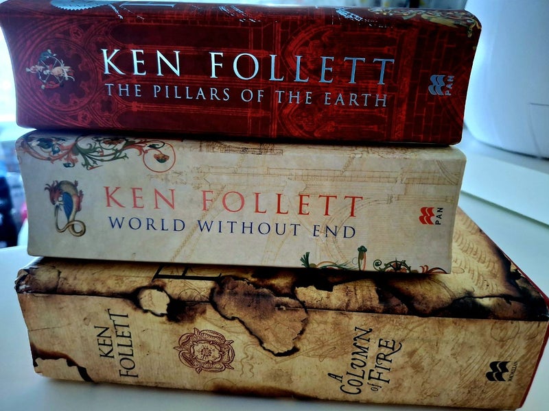 Ken Follett books Lot Carousel 1