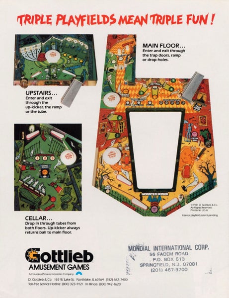 Haunted House (Gottlieb, 1982) Flyer Carousel 4