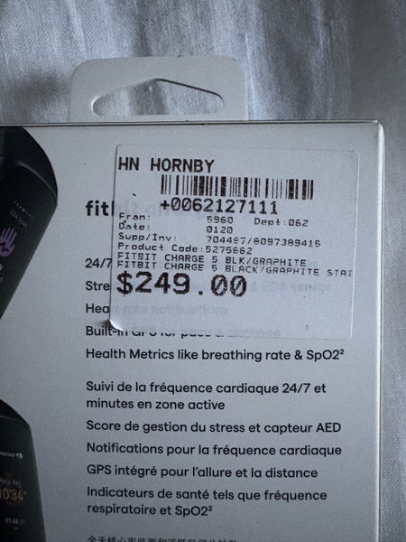 Fitbit Charge 5 – Black, Perfect Condition, Boxed Carousel 3