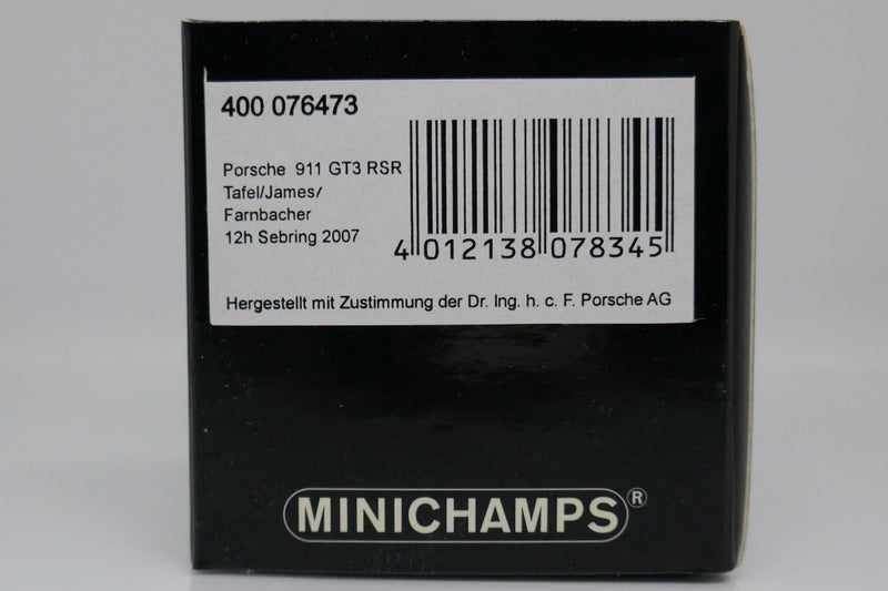 Minichamps 1/43 Porsche 911 GT3 RSR #73 12h Sebring 2007 Carousel 2