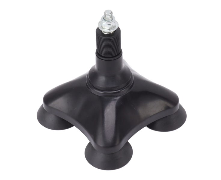 Crutch Tip Slip Proof Walking Cane Foot Tip Good Stability ABS Accessory for Carousel 2