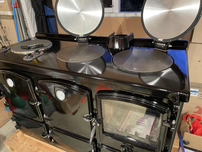 Sandyford Ecomatic Gemini Electric & Wood Fired Range Cooker64186519655298113