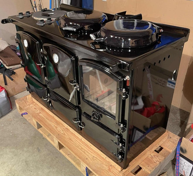 Sandyford Ecomatic Gemini Electric & Wood Fired Range Cooker64186519655298111