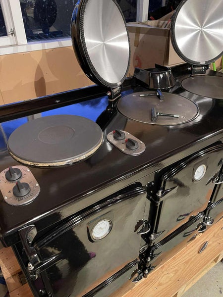 Sandyford Ecomatic Gemini Electric & Wood Fired Range Cooker64186519655298114