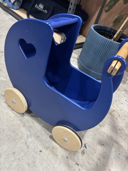 Moover Pram - Blue Carousel 2