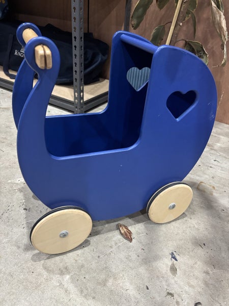 Moover Pram - Blue Carousel 1