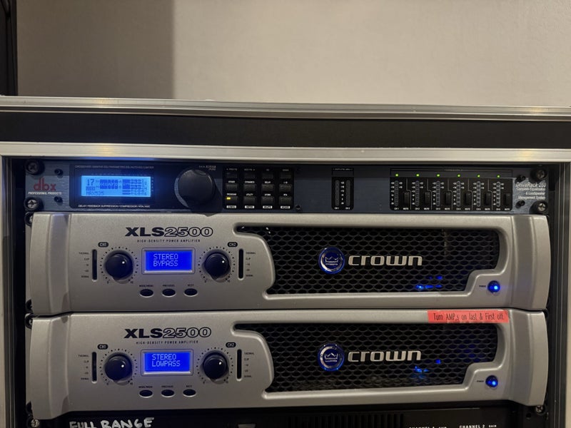 JBL Crown DBX PA System. Carousel 2