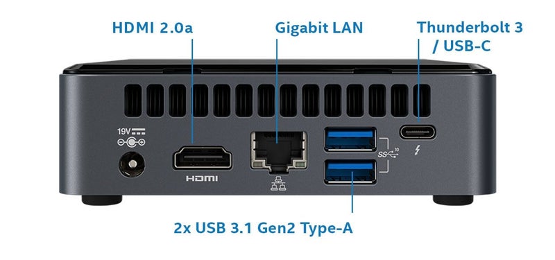 $1 Res Intel NUC 10th Gen Intel Core i5 16GB RAM 256GB SSD Wi-Fi 6 Win11 Pro64276005451267111