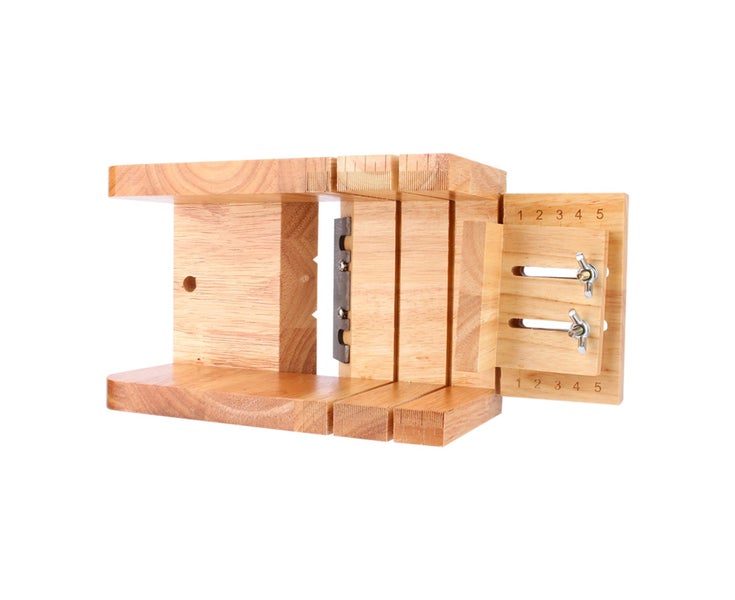 DIY Handmade Soap Tool Set Wooden Soap Loaf Mold Cutter Knife Soap Making Sup Carousel 5