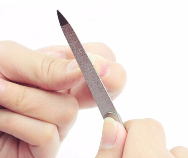 Nail File Buffer Stainless Steel Carousel 6