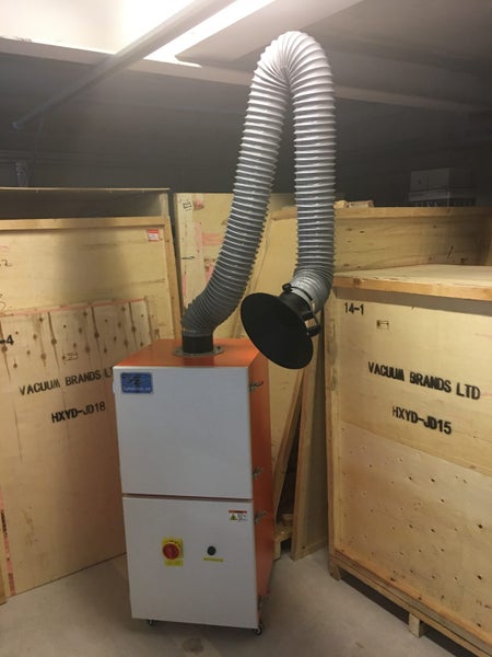 JD18 Fumevac: Welding fume Extractor63951159267969110