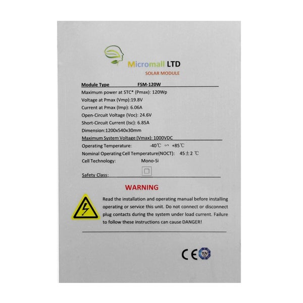 120W Solar Panel Carousel 2