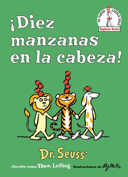Diez manzanas en la cabeza! (Ten Apples Up on Top! Spanish Edition) by Dr. Seuss Carousel 1