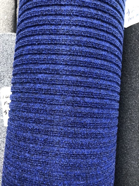 Royal Blue garage carpet - Belgotex brand 10.9 metre roll Carousel 1