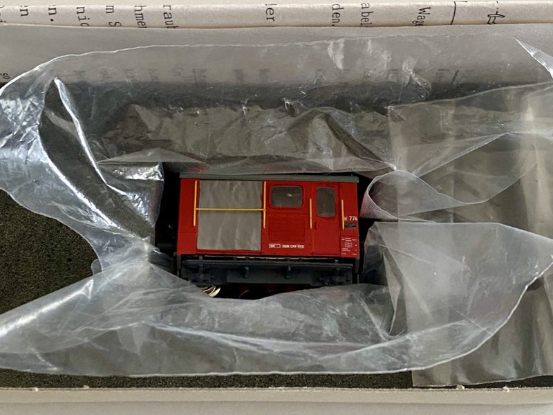 Weinert Modellbau SBB shunting tractor (the Swiss Kof), HO, AC analogue, new!64807622367234113