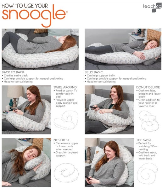 The Animals-Op-Shop : LEACHCO BODY PILLOW – PREGNANCY or GENERAL COMFORT Carousel 3