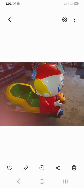 RARE Ride On Toy Carousel 2