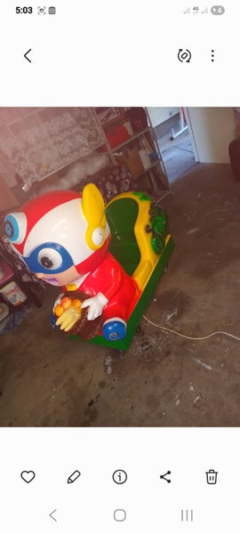 RARE Ride On Toy Carousel 12