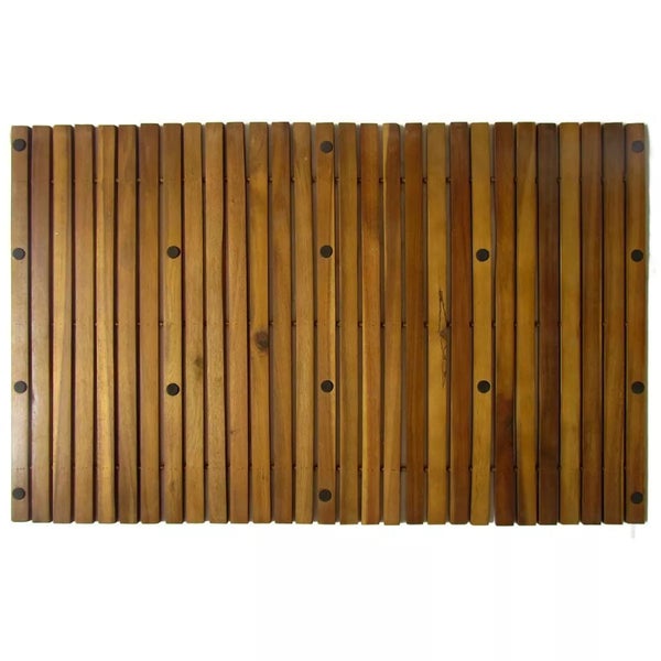 3 pcs Acacia Bath Mat 80 x 50 cm Carousel 4