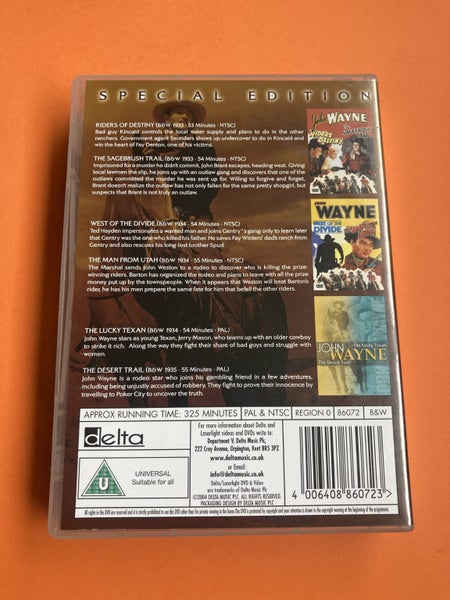 John Wayne: Volume 1 (6 Movie Pack) (Riders Of Destiny / 5 More) Carousel 2
