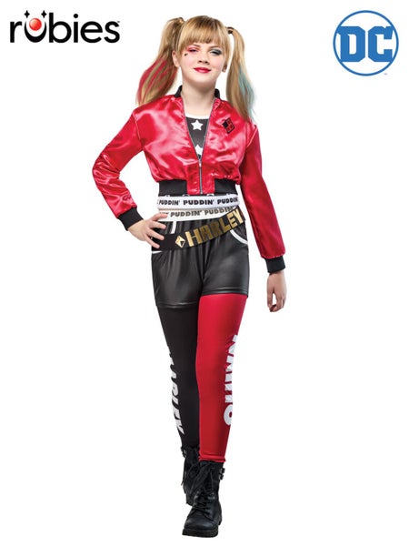 HARLEY QUINN DELUXE COSTUME, CHILD ASSORTED SIZES Carousel 1