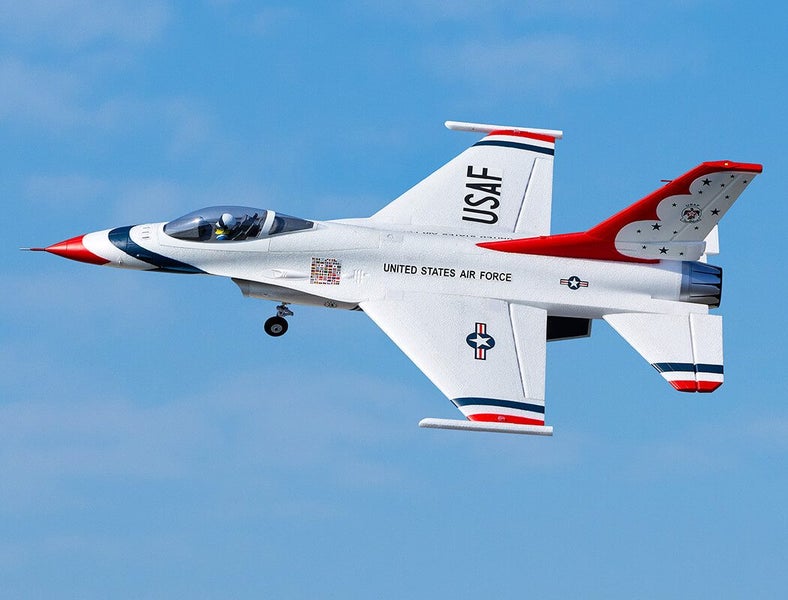 FMS 64MM F-16 BLUE THUNDER EDF PNP Carousel 2