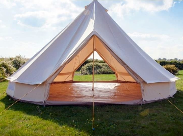 6m Two-Door Heavy Duty Canvas Bell Tent *1-YEAR WARRANTY* Carousel 17