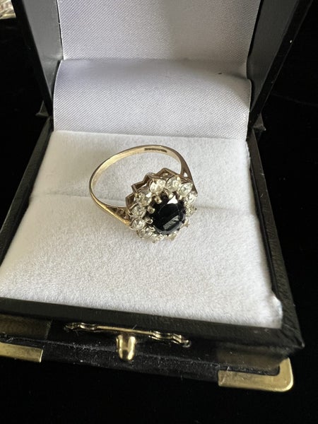 Sapphire Set Gold Ring - Condition Good - Replacement Value $2299.00 Carousel 3