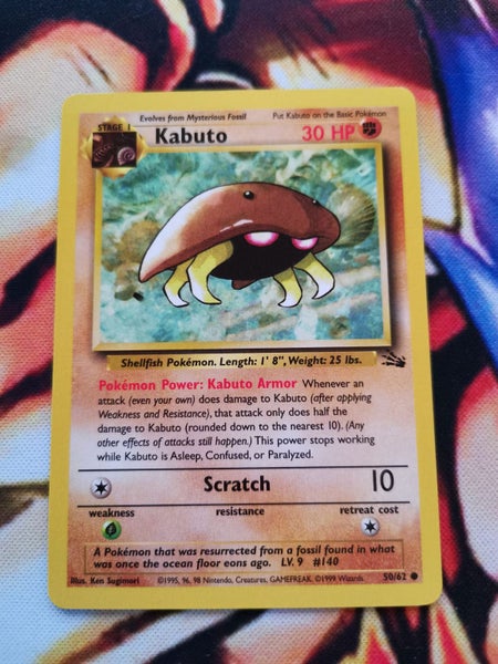 Kabuto - Fossil Set WOTC - 50/62 Carousel 1